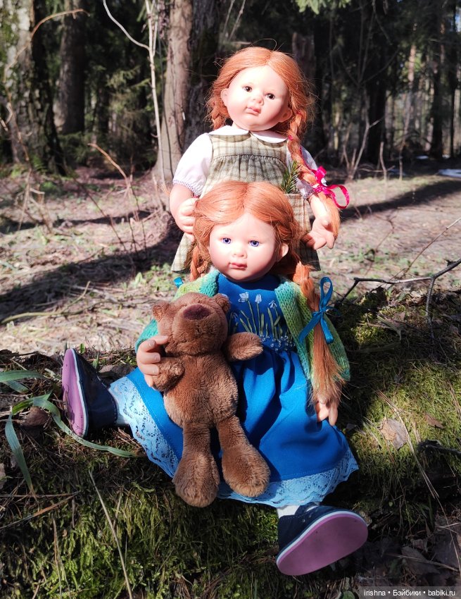 Синеглазка и зеленоглазка. Вихтели (фото 4)