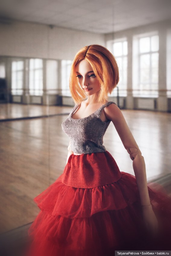 Танец в красной юбке — Куклы Natalia Loseva (Наталья Лосева): авторские BJD (БЖД) (фото 9)