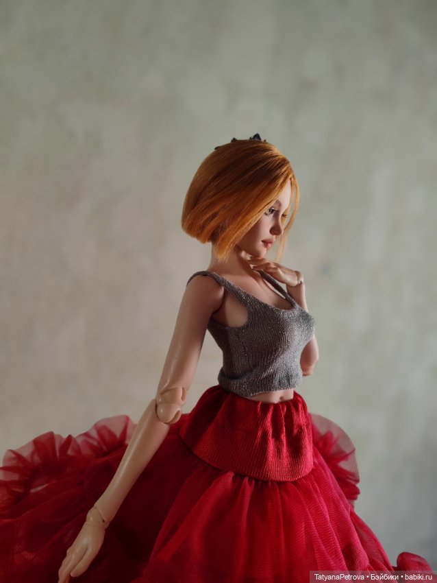 Танец в красной юбке — Куклы Natalia Loseva (Наталья Лосева): авторские BJD (БЖД) (фото 7)