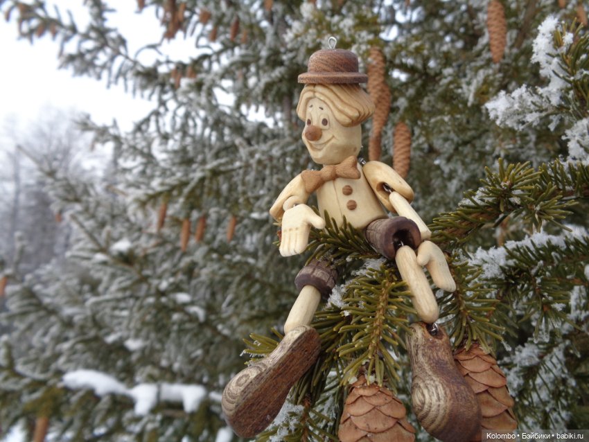 Весёлая карусель — Авторские игрушки из дерева: резьба