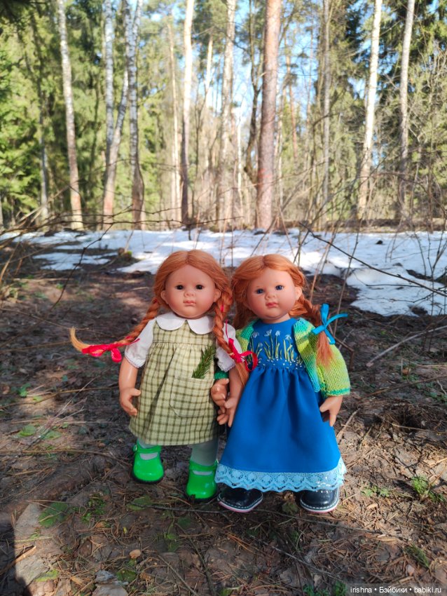 Синеглазка и зеленоглазка. Вихтели