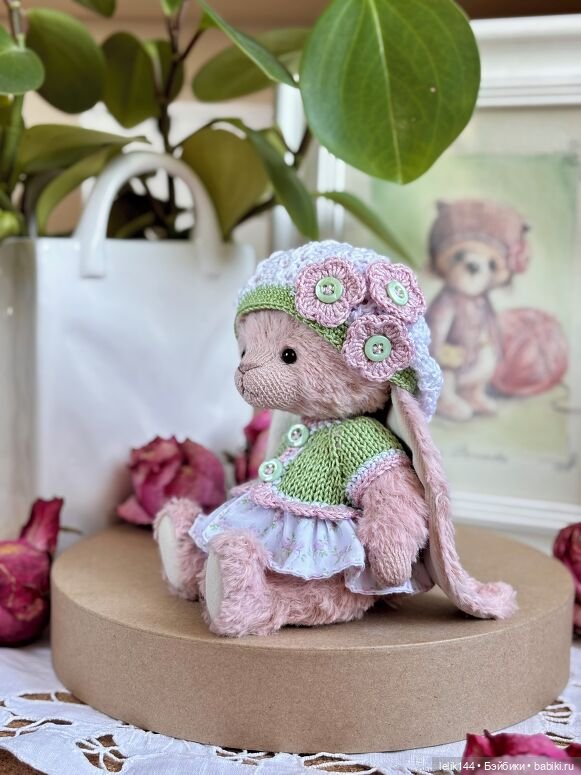 Амелия — Авторские мишки Тедди и друзья: фото (фото 2)