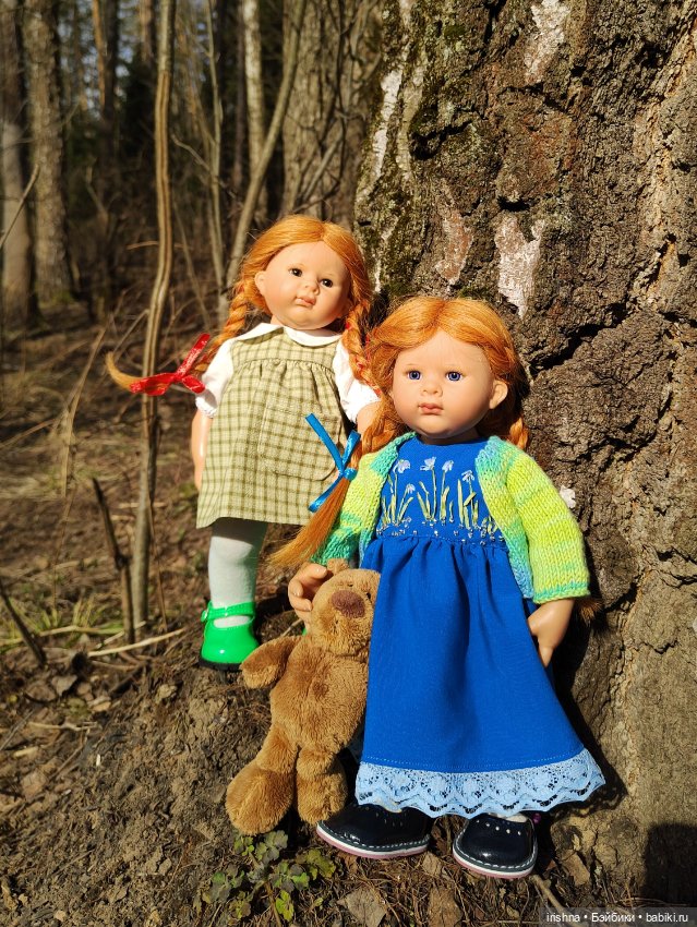 Синеглазка и зеленоглазка. Вихтели (фото 3)