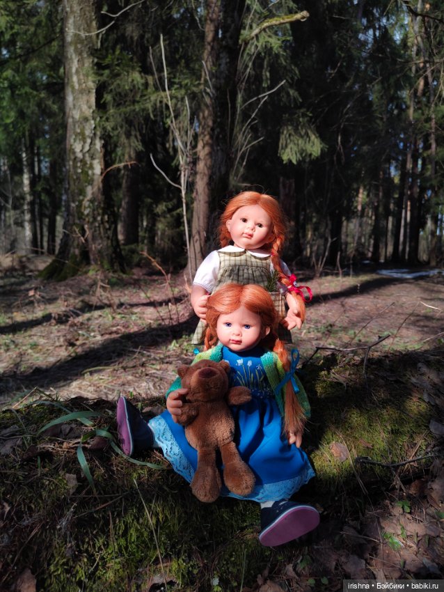 Синеглазка и зеленоглазка. Вихтели