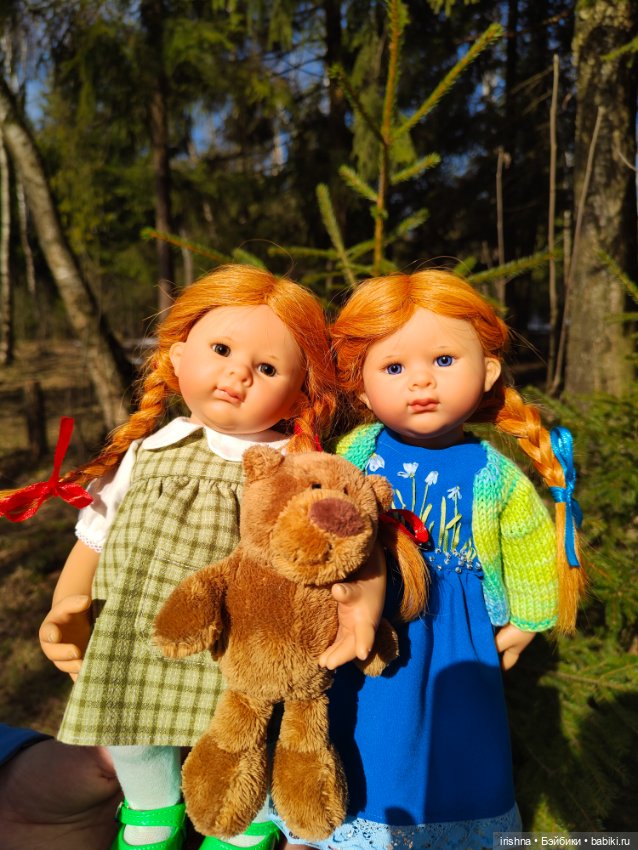 Синеглазка и зеленоглазка. Вихтели