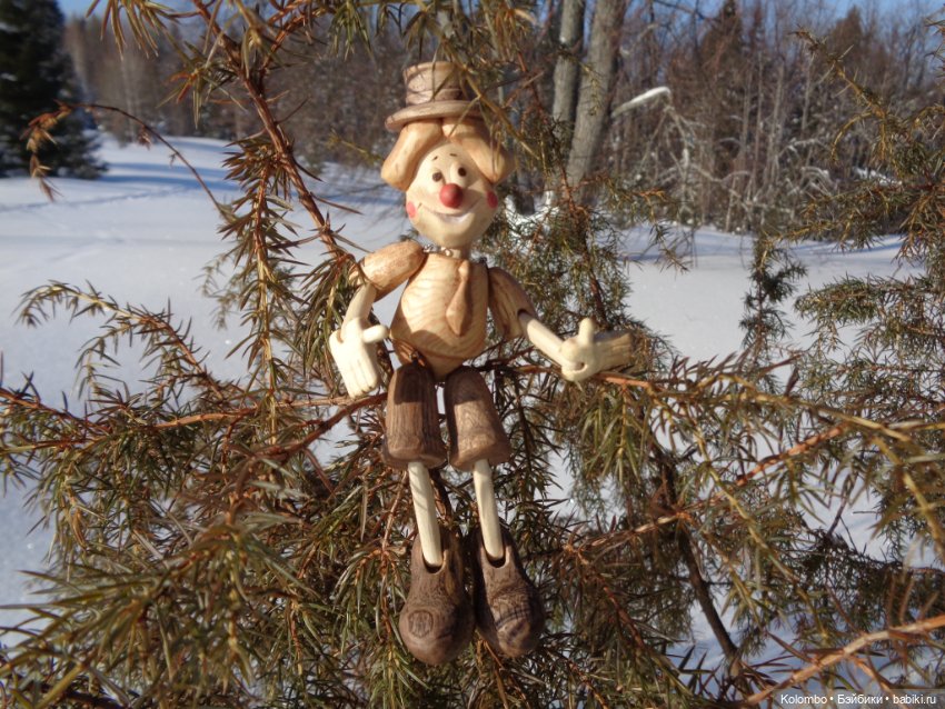 Весёлая карусель — Авторские игрушки из дерева: резьба (фото 2)