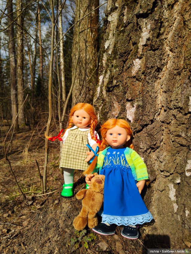 Синеглазка и зеленоглазка. Вихтели