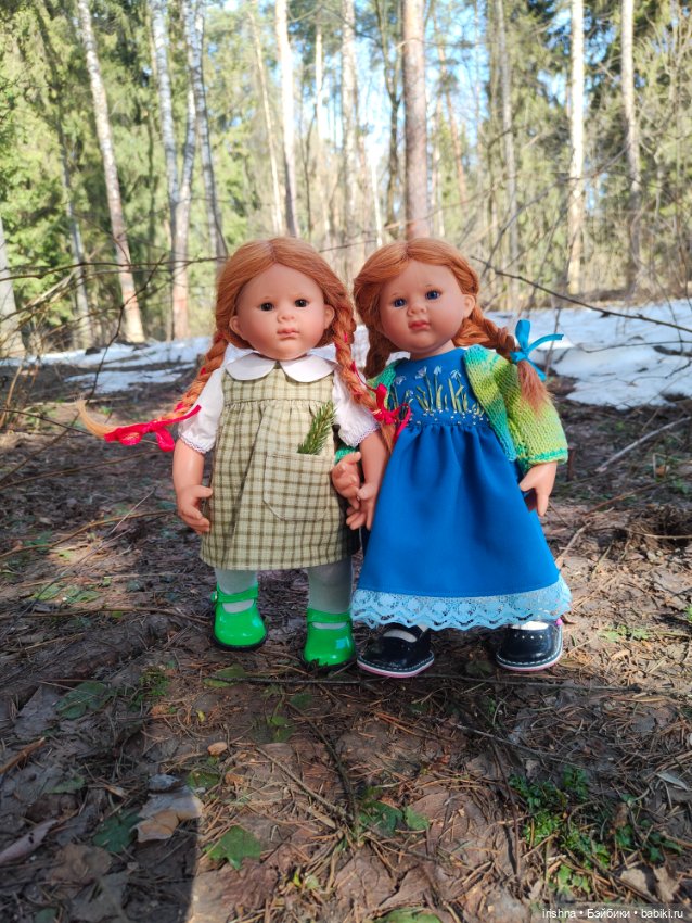 Синеглазка и зеленоглазка. Вихтели