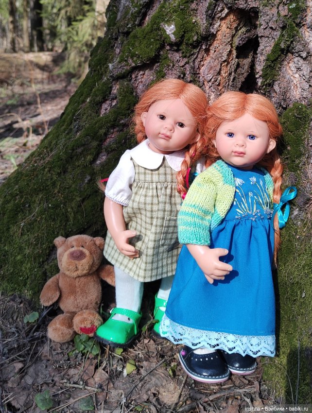 Синеглазка и зеленоглазка. Вихтели (фото 6)