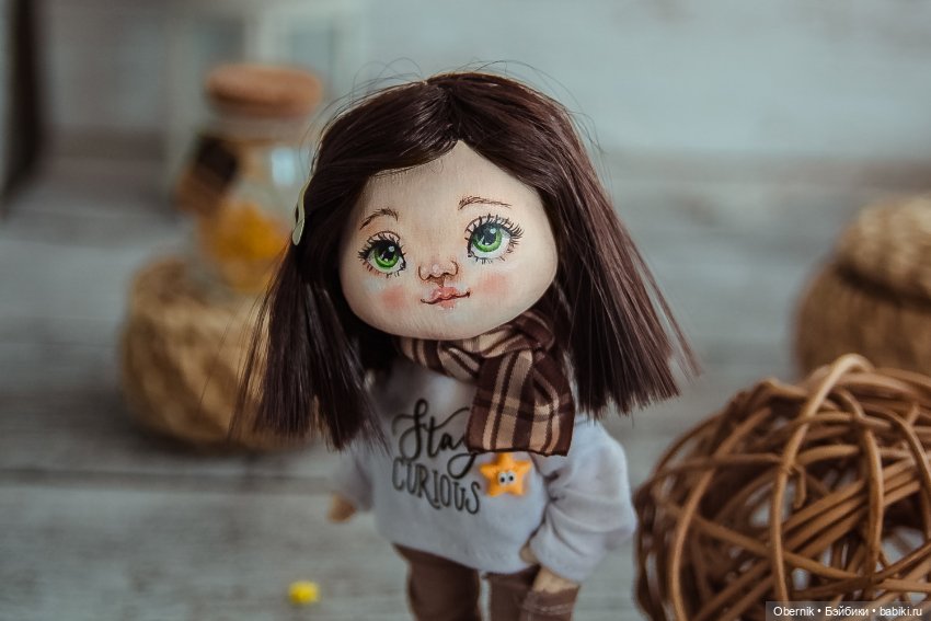 Тина - звёздочка — Авторские текстильные куклы: Вальдорфские (фото 4)