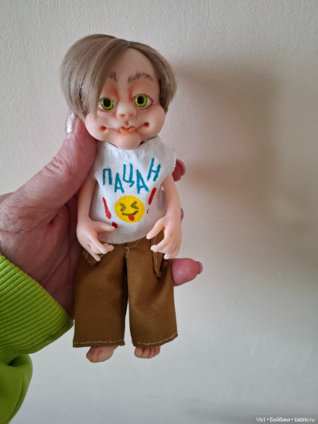 Пацан. Или мальчишка-2 — Лепка авторских кукол: полимерная глина (фото 2)