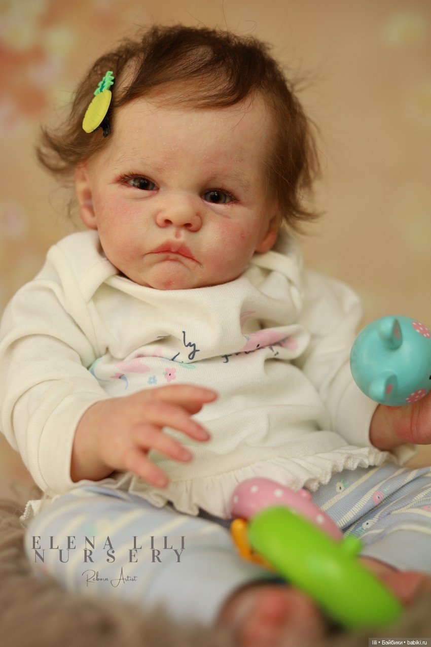 Нежная малышка Полли — Куклы Реборн (Reborn): работы мастеров (фото 2)