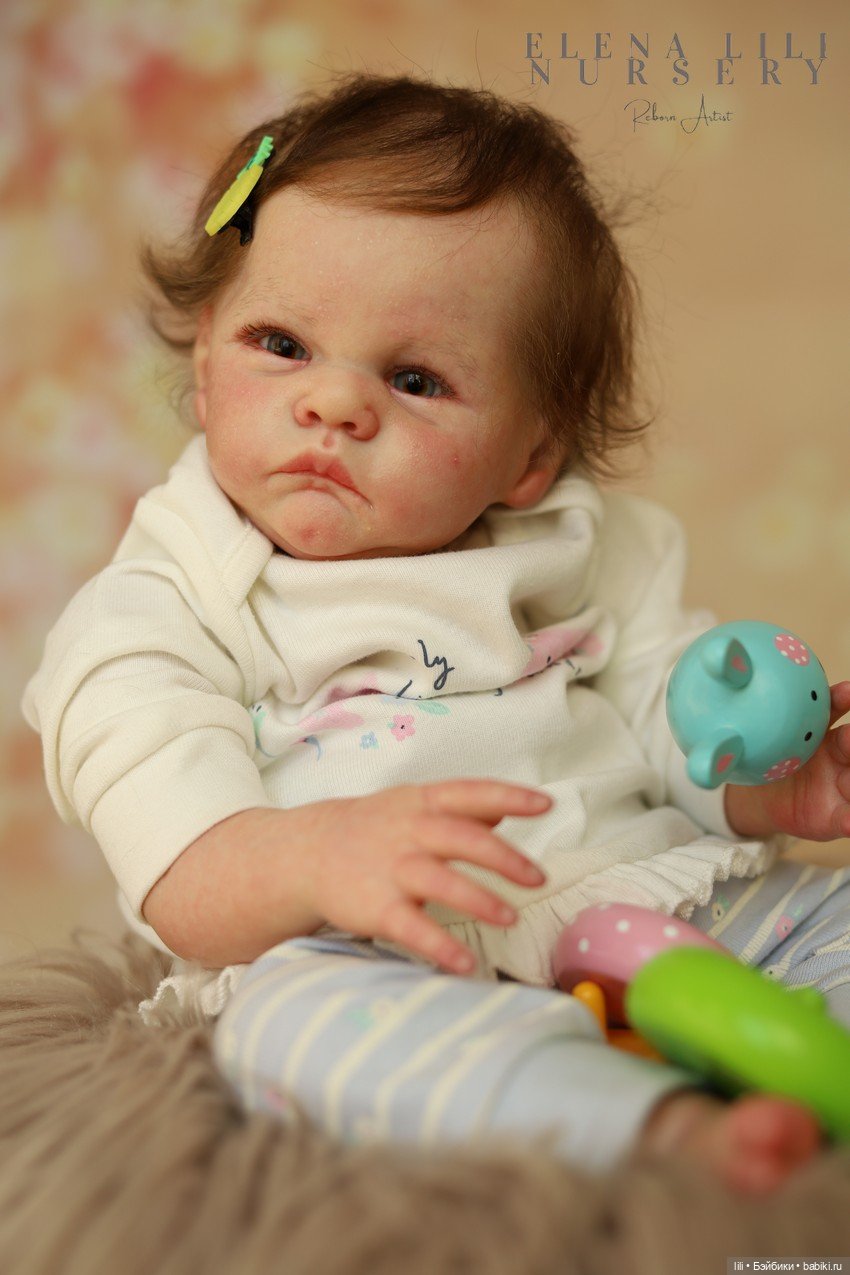 Нежная малышка Полли — Куклы Реборн (Reborn): работы мастеров