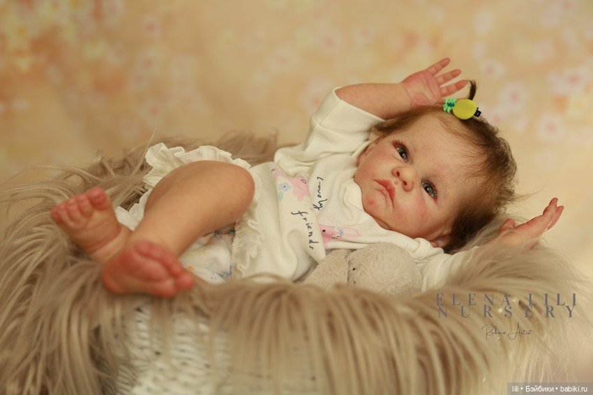 Нежная малышка Полли — Куклы Реборн (Reborn): работы мастеров (фото 5)