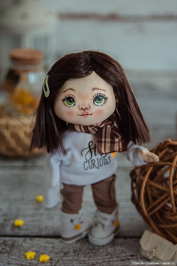 Тина - звёздочка — Авторские текстильные куклы: Вальдорфские (фото 5)