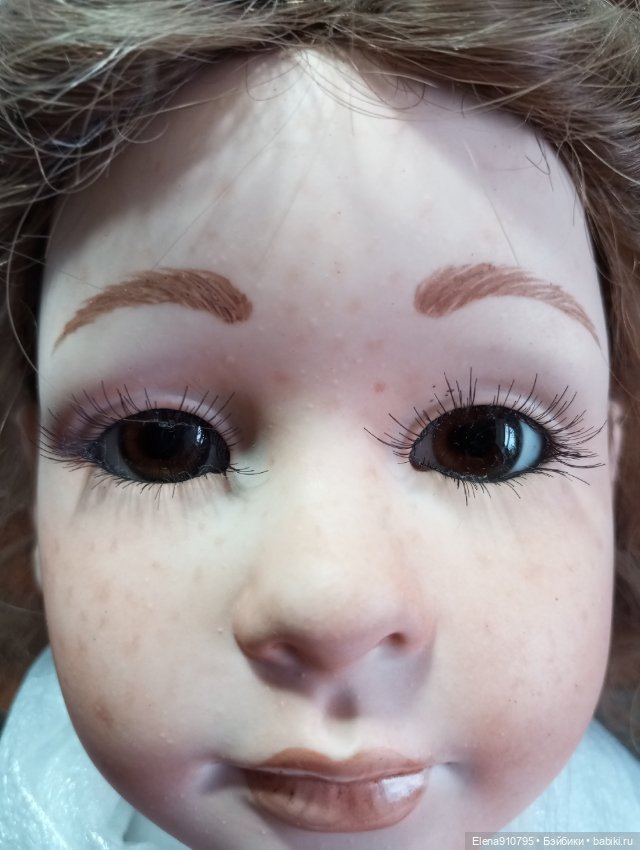 Помогите советом по снятию макияжа с фарфоровой куклы (фото 2)