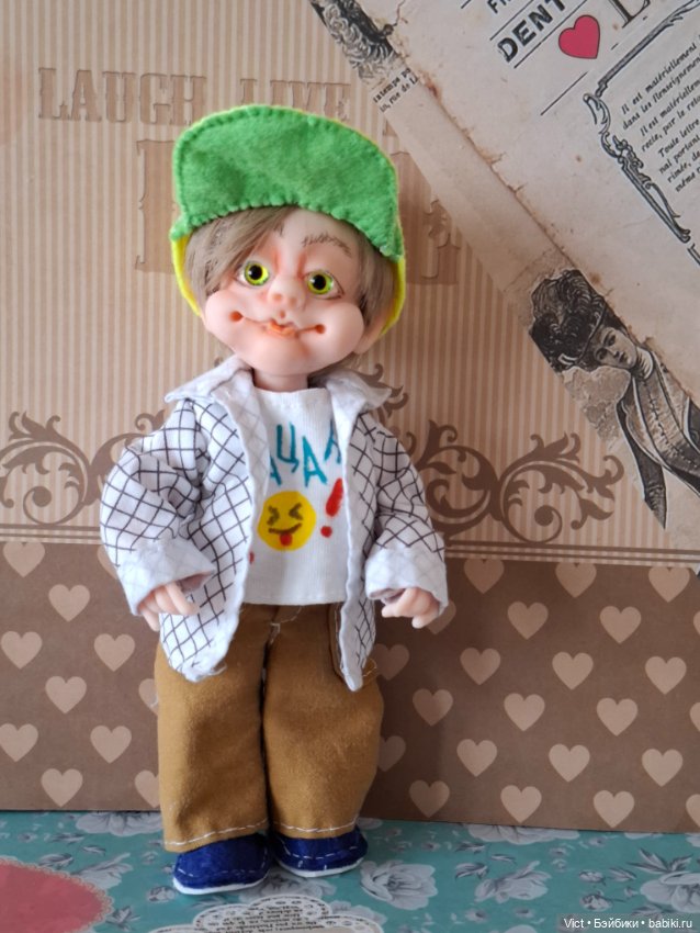 Пацан. Или мальчишка-2 — Лепка авторских кукол: полимерная глина (фото 3)