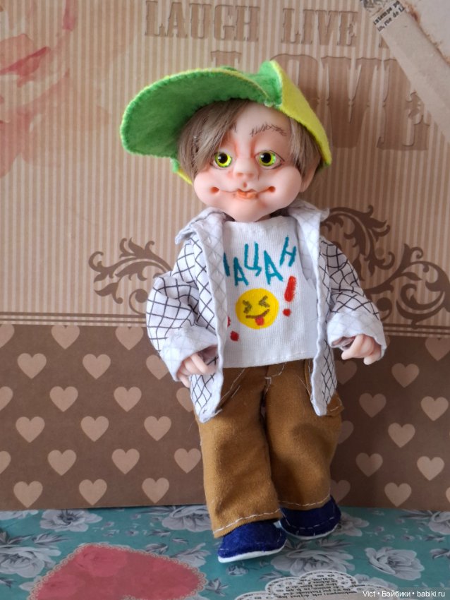 Пацан. Или мальчишка-2 — Лепка авторских кукол: полимерная глина (фото 4)