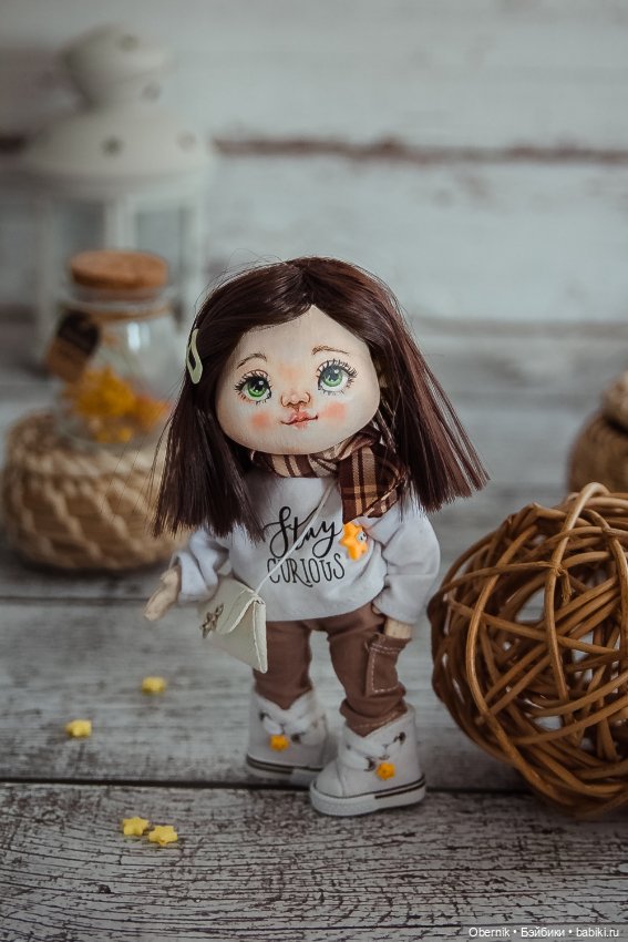 Тина - звёздочка — Авторские текстильные куклы: Вальдорфские (фото 6)
