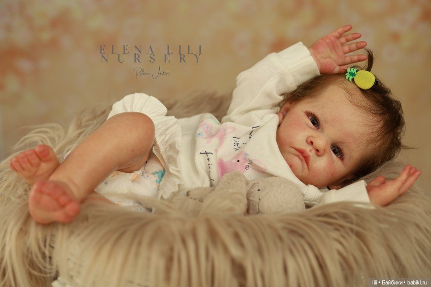 Нежная малышка Полли — Куклы Реборн (Reborn): работы мастеров (фото 3)