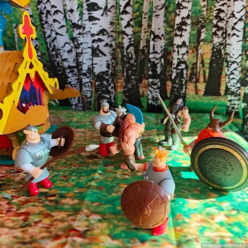 Былинные богатыри Земли Русской