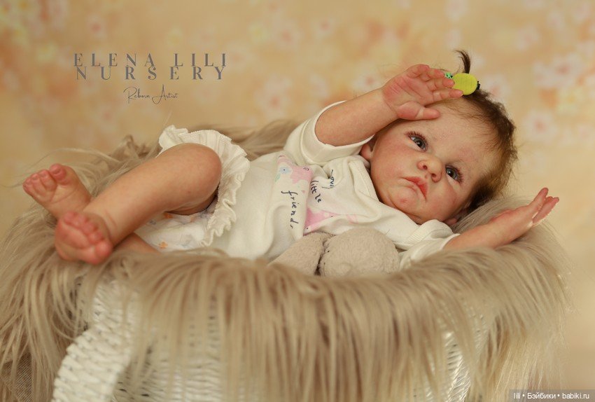 Нежная малышка Полли — Куклы Реборн (Reborn): работы мастеров (фото 6)
