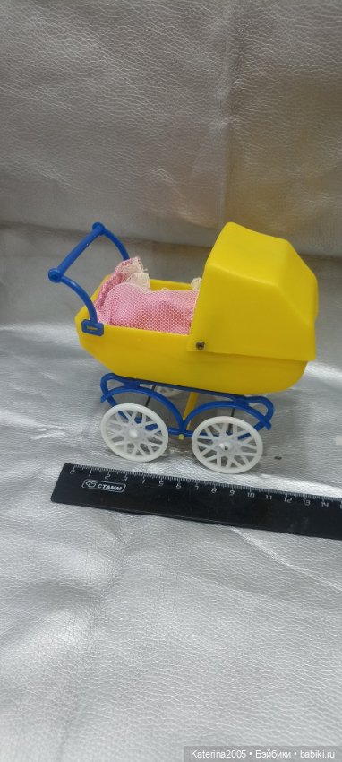 Коляска для пупсика ссср фабрики кругозор
