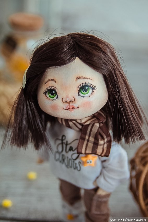 Тина - звёздочка — Авторские текстильные куклы: Вальдорфские