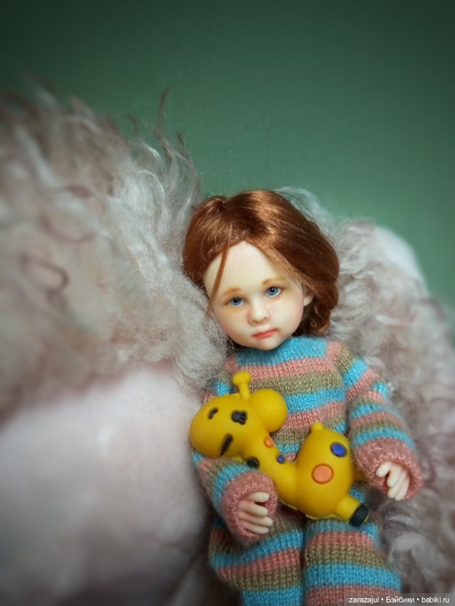 Сашуня поменяла образ) — Авторские шарнирные куклы своими руками: лепка (фото 6)