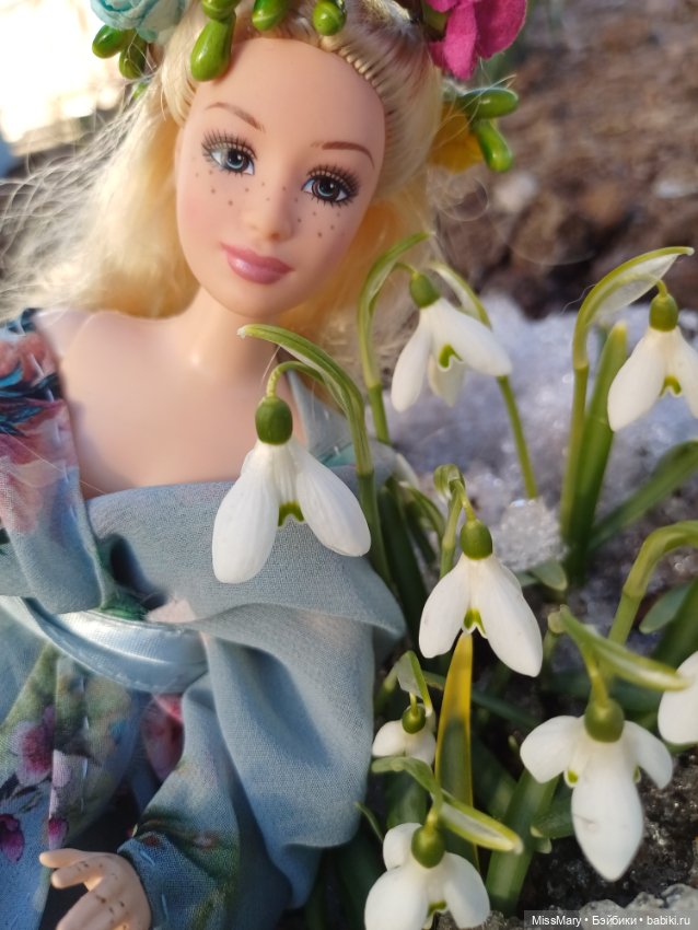 Весна и подснежники — Куклы Barbie (Барби): Looks (фото 9)