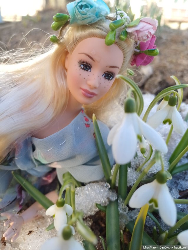 Весна и подснежники — Куклы Barbie (Барби): Looks