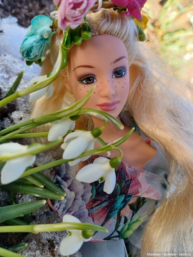 Весна и подснежники — Куклы Barbie (Барби): Looks