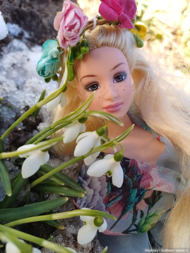 Весна и подснежники — Куклы Barbie (Барби): Looks