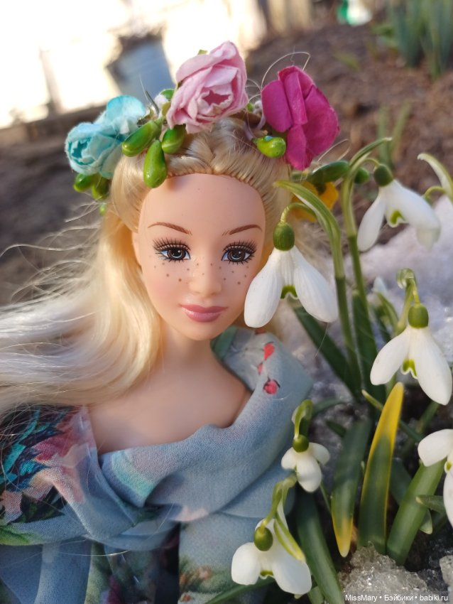 Весна и подснежники — Куклы Barbie (Барби): Looks (фото 4)