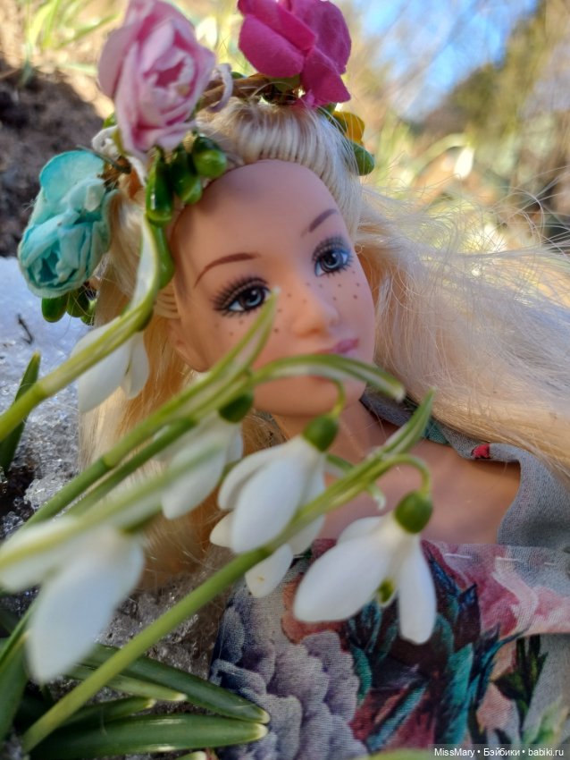Весна и подснежники — Куклы Barbie (Барби): Looks (фото 7)