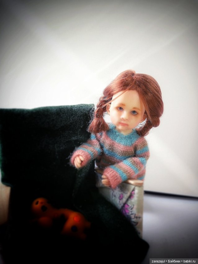 Сашуня поменяла образ) — Авторские шарнирные куклы своими руками: лепка (фото 4)