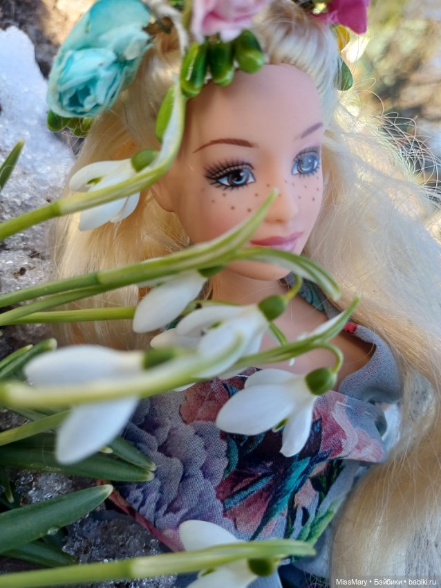 Весна и подснежники — Куклы Barbie (Барби): Looks