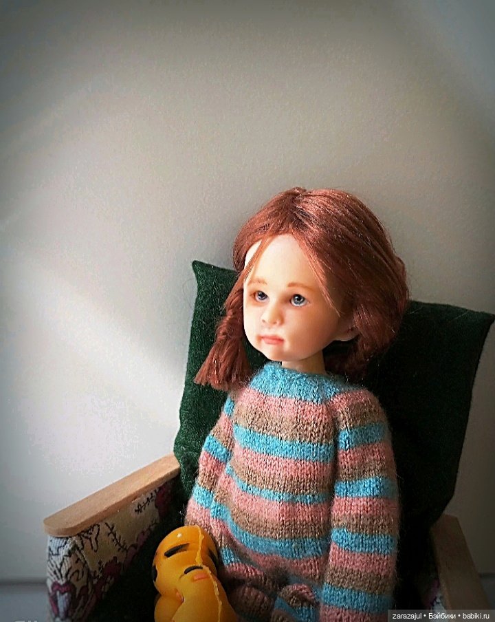 Сашуня поменяла образ) — Авторские шарнирные куклы своими руками: лепка