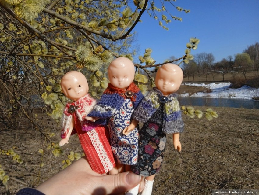 "Три очень милых феечки" в исполнении Дюймовочек Аским