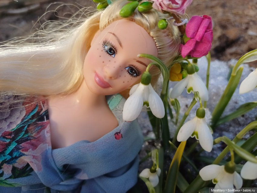 Весна и подснежники — Куклы Barbie (Барби): Looks
