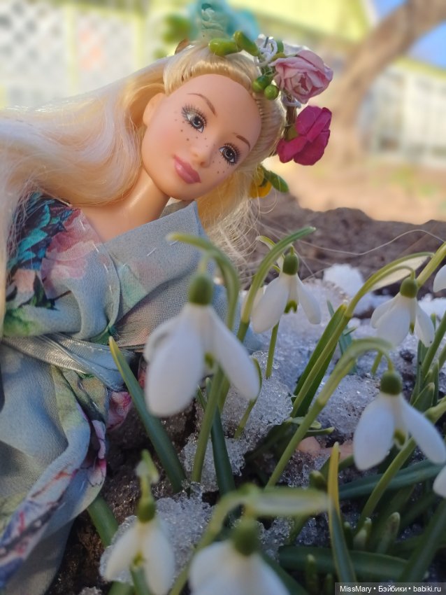 Весна и подснежники — Куклы Barbie (Барби): Looks (фото 3)