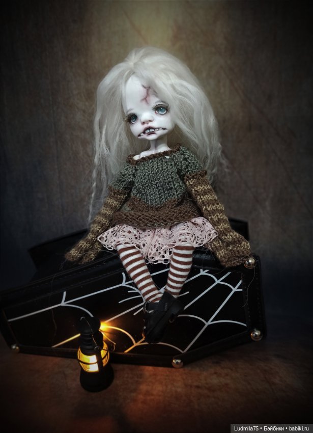 Девочка оделась — Лепка авторских кукол: полимерная глина