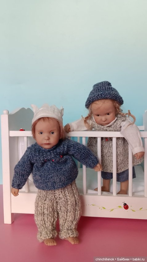 Крошки близнецы Mette и Mees от Zwergnase (фото 2)