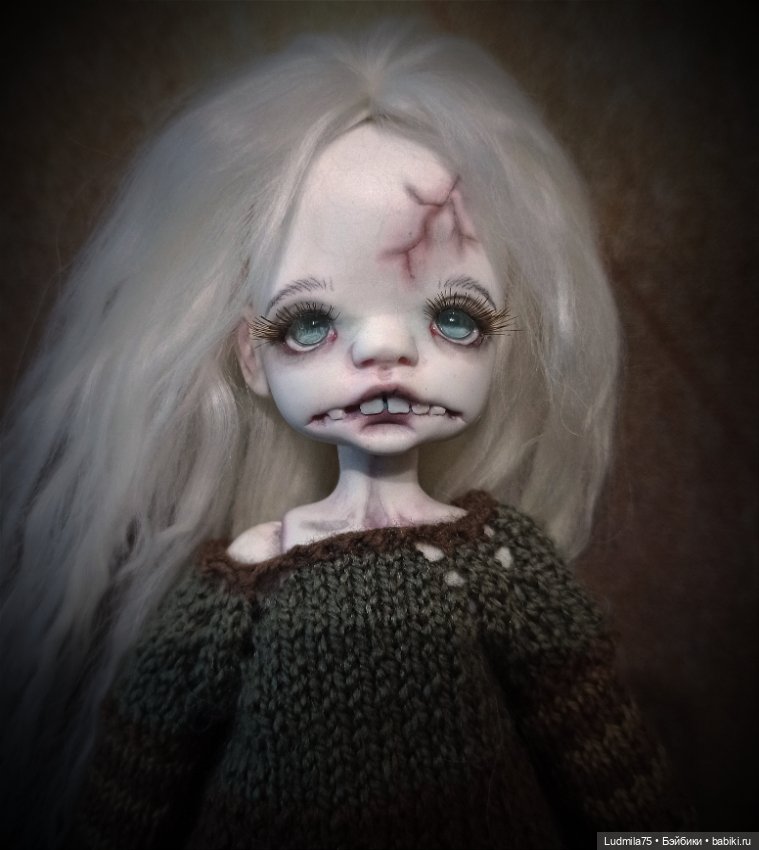 Девочка оделась — Лепка авторских кукол: полимерная глина