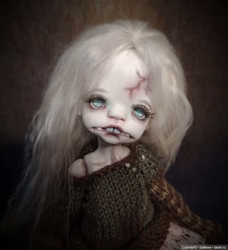 Девочка оделась — Лепка авторских кукол: полимерная глина