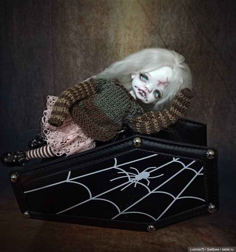 Девочка оделась — Лепка авторских кукол: полимерная глина