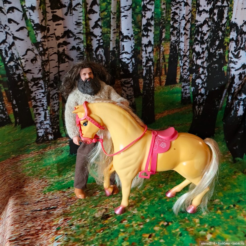 В березовой роще — Интересные игрушки и фигурки (разное): редкие