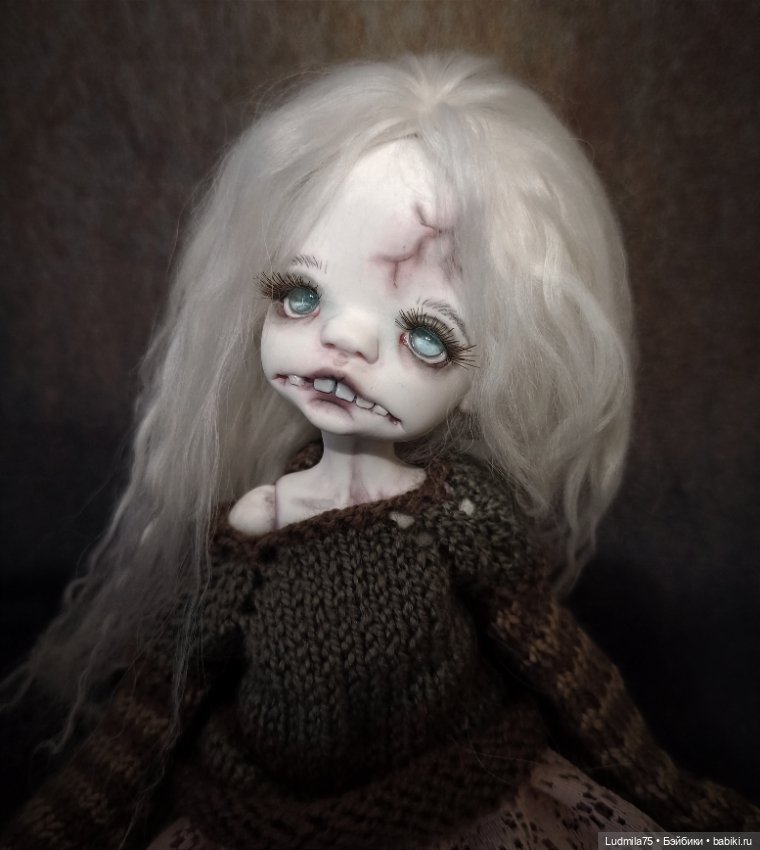 Девочка оделась — Лепка авторских кукол: полимерная глина
