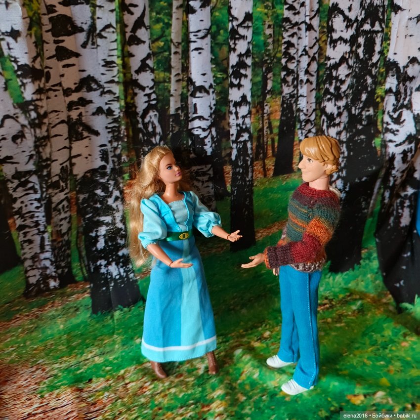 В березовой роще — Интересные игрушки и фигурки (разное): редкие