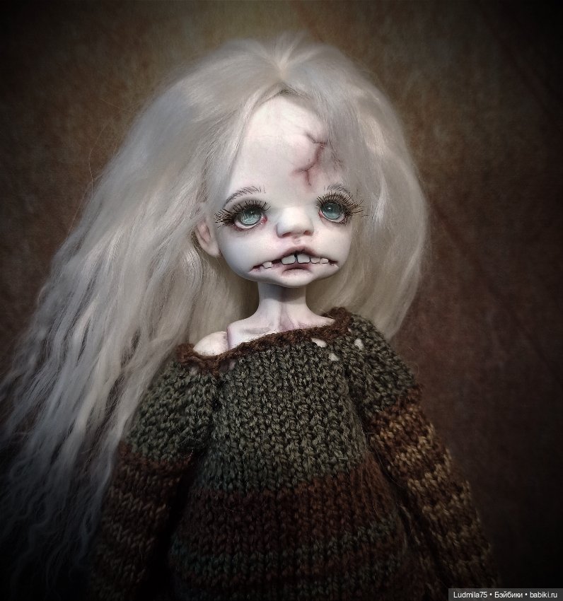 Девочка оделась — Лепка авторских кукол: полимерная глина (фото 7)